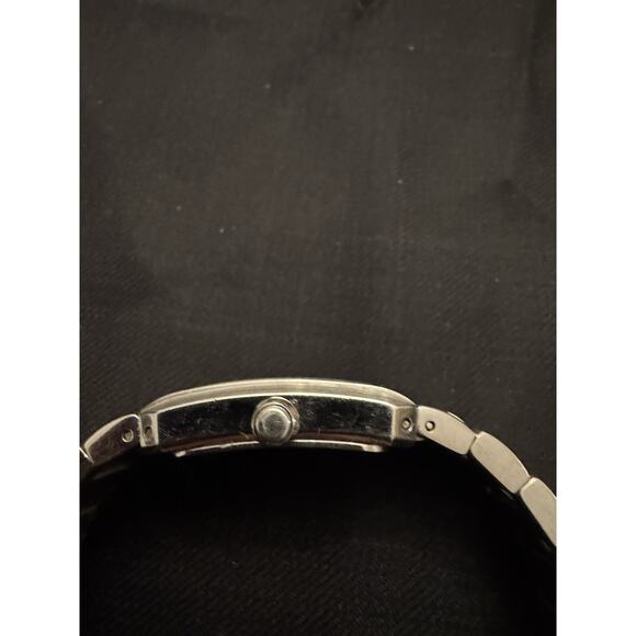 Coach Signature C rectangular watch stainless steel bracelet - Picture 8 of 9